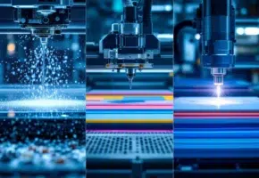 Industriële kunststofsnijmethoden: waterstraalsnijden, CNC-frezen en stanspers in professionele werkplaats